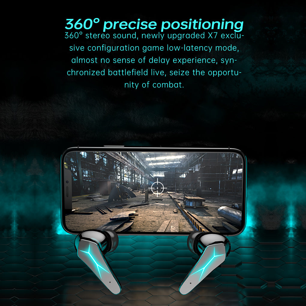 X7 TWS Gaming Earphones Wireless Bluetooth Headphones HIFI Low Latency Headset Noise Reduction In-Ear Earbuds with Mic X7 TWS Gaming Earphones Wireless Bluetooth Headphones HIFI Low Latency Headset Noise Reduction In-Ear Earbuds with Mic